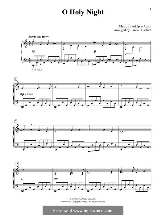 Piano version: para um único musico (Editado por H. Bulow) by Adolphe Adam