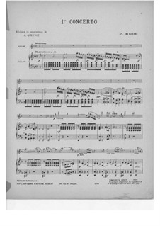 Violin Concerto No.1 in D Minor, Op.3: para violino by Pierre Rode