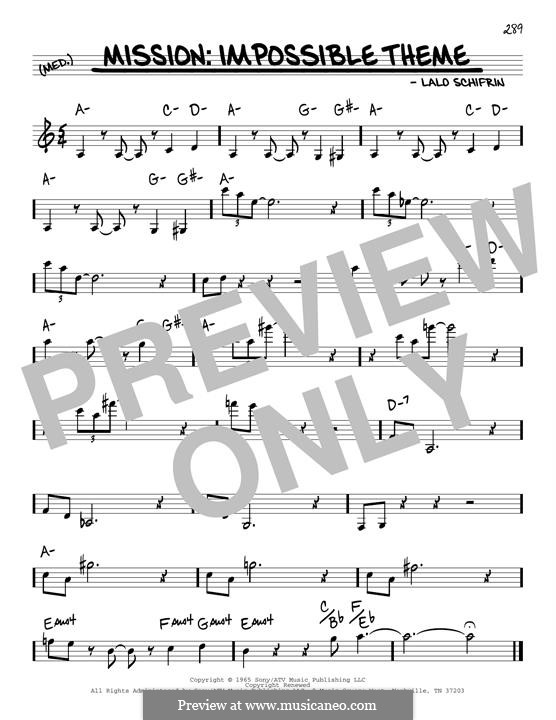 Mission: Impossible Theme: melodia by Lalo Schifrin