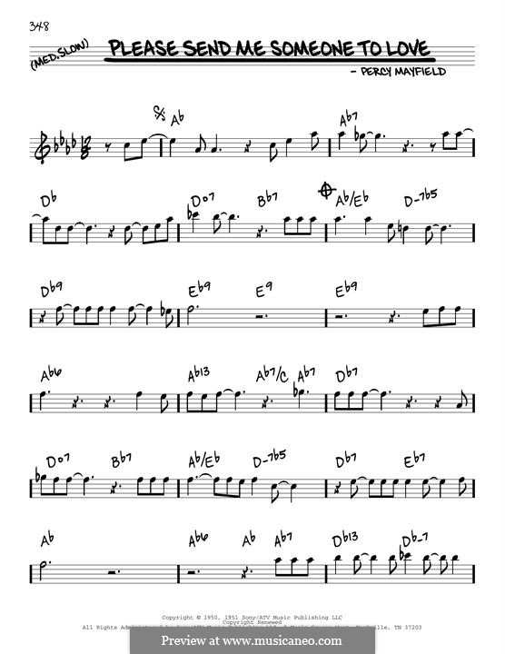 Please Send Me Someone to Love: melodia by Percy Mayfield
