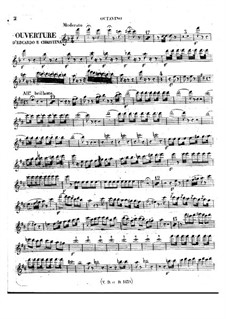 Eduardo e Cristina: abertura - parte flautas by Gioacchino Rossini