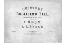 Overture: para orgãos by Gioacchino Rossini