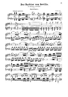 Overture: Para Piano by Gioacchino Rossini