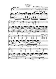 No.5 Aufträge: G maior by Robert Schumann