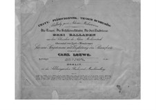 Three Ballades, No.1-2, Op.49: Three Ballades, No.1-2 by Carl Loewe