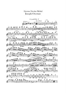 Joseph: Ouvertüre – Flötenstimmen by Étienne Méhul