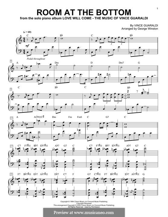 Room At The Bottom: Room At The Bottom by George Winston