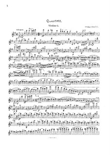 String Quartet in E Minor: Quarteto de cordas em E menor by Ottokar Nováček