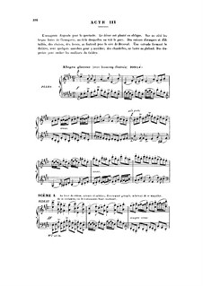 La fille de Tabarin: Act III, for soloists and piano by Gabriel Pierné