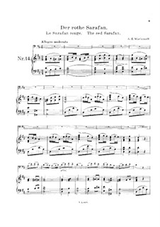 The Red Sarafan: para Violoncelo e piano by Alexander Varlamov