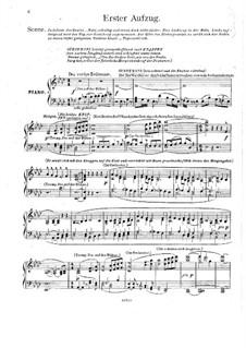 Fragments: Acto I, para piano by Richard Wagner