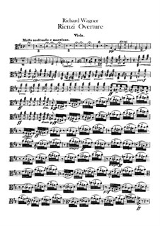 Rienzi, the Last of the Tribunes, WWV 49: Abertura - parte em violas by Richard Wagner