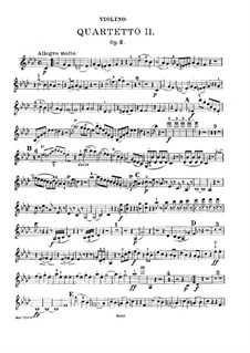 Piano Quartet No.2 in F Minor, Op.2: Partes by Felix Mendelssohn-Bartholdy