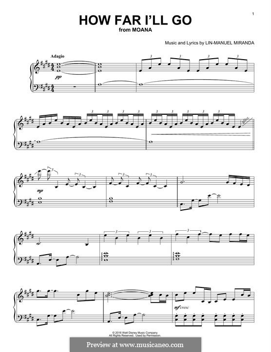 Piano version: Classical version by Lin-Manuel Miranda