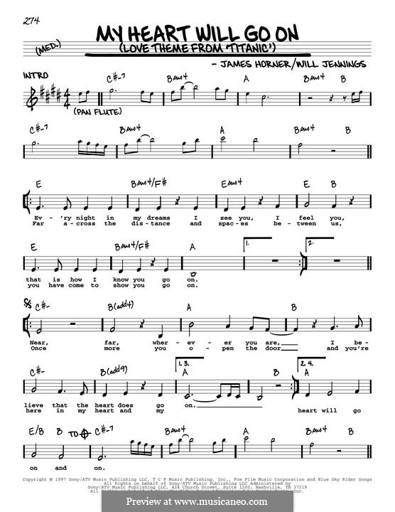 Vocal version: melodia by James Horner