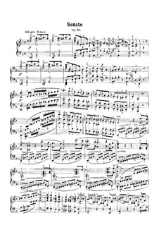 Sonata for Piano No.3 in D Minor, J.206 Op.49: para um único musico (Editado por H. Bulow) by Carl Maria von Weber