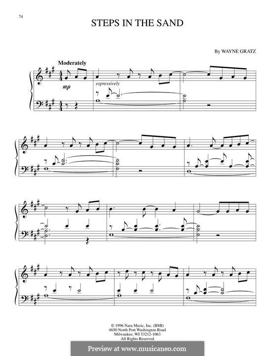 Steps In The Sand: Steps In The Sand by Wayne Gratz