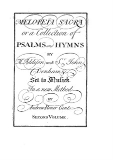 Melopeïa sacra or Collection of Psalms and Hymns: Volume II by Andrew Roner