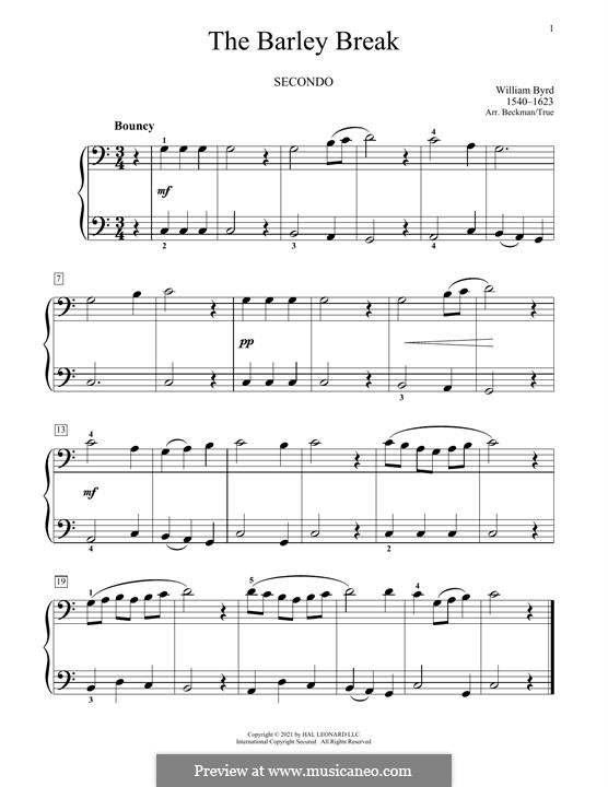 The Barley Break: The Barley Break by William Byrd