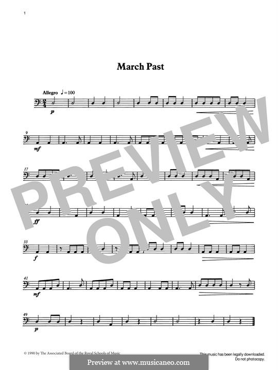 March Past por I. Wright Partituras on músicaNeo
