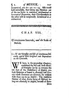 A Treatise of Musick: Chapters VIII-XIII by Alexander Malcolm