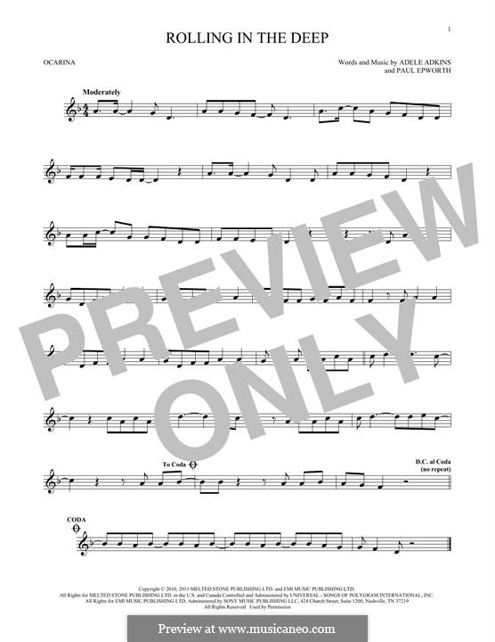 Instrumental version: para flauta by Adele, Paul Epworth