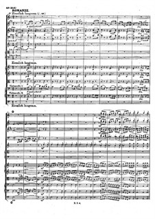 Symphony No.4 in D Minor, Op.120: movimento II by Robert Schumann