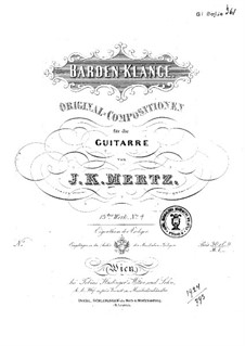 Barden-Klänge (Bardic Sounds), Op.13: No.1-2 by Johann Kaspar Mertz