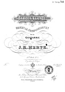 Barden-Klänge (Bardic Sounds), Op.13: No.13 Tarantelle by Johann Kaspar Mertz
