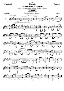 Kukuk. Musikalische Rundschau: Heft II by Johann Kaspar Mertz