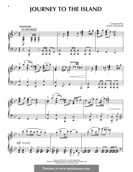 Journey To The Island (from Jurassic Park): Journey To The Island (from Jurassic Park) by John Williams