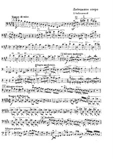 Complete Ballet: parte solo para contrabaixo by Pyotr Tchaikovsky