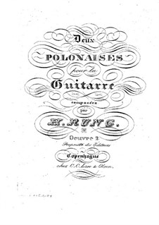 Two Polonaises, Op.2: Two Polonaises by Henrik Rung