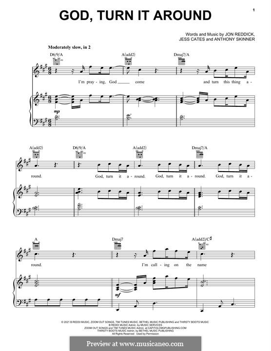 God, Turn It Around (Jon Reddick): God, Turn It Around (Jon Reddick) by Anthony Skinner