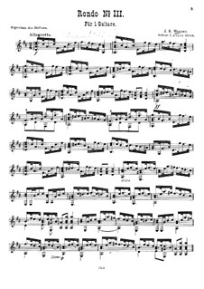 Rondo No.3: Rondo No.3 by J.H. Wagner