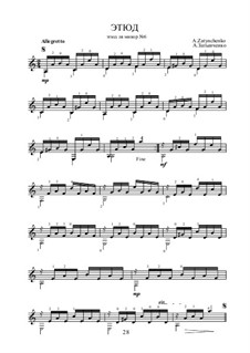 Этюд ля минор No.6: Этюд ля минор No.6 by Alexander Zatynchenko