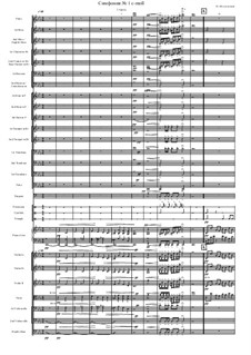 Simphony No.1, Op.90: Partitura completa by btheband