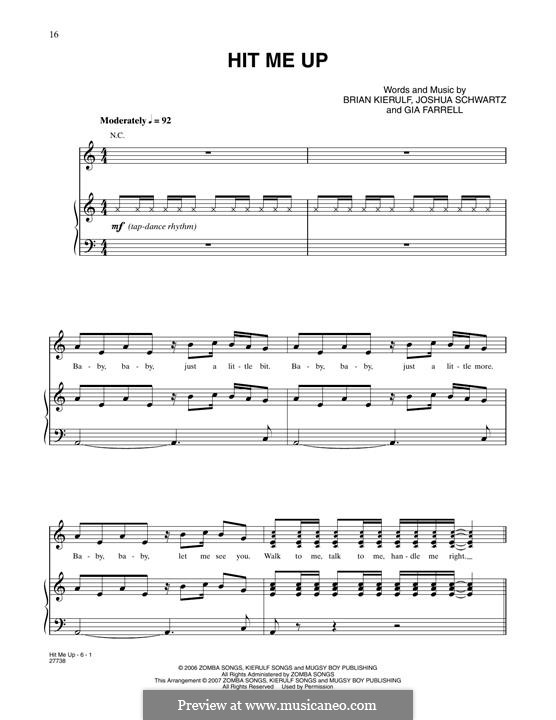 Hit Me Up (from Happy Feet): Hit Me Up (from Happy Feet) by Joshua Schwartz