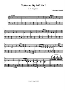 Notturno No.2 in Fa Maggiore, Op.162: Notturno No.2 in Fa Maggiore by Marzia Gaggioli