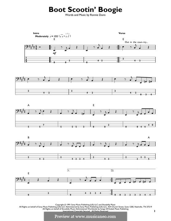 Boot Scootin' Boogie (Brooks & Dunn): para baixo com guia by Ronnie Dunn