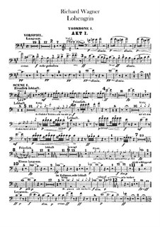 Complete Opera: parte de trombones e tubas by Richard Wagner