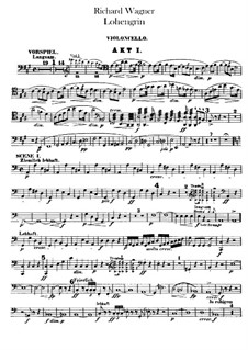 Complete Opera: Parte Violoncelo by Richard Wagner