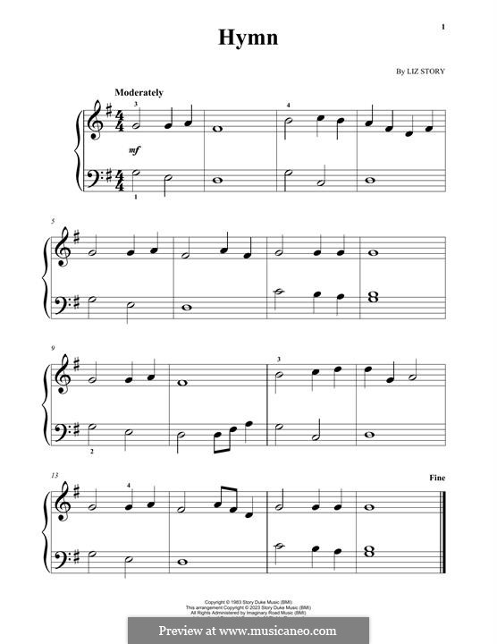 Hymn: Para Piano by Liz Story