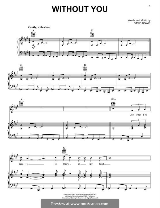 Without You: Without You by David Bowie