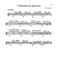 Carpathian sketch, Op.10: Carpathian sketch by Oleg Kopenkov