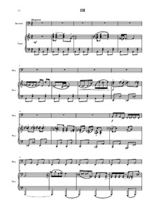 Sonate for bassoon and piano: Movement 3 by Vladimir Polionny