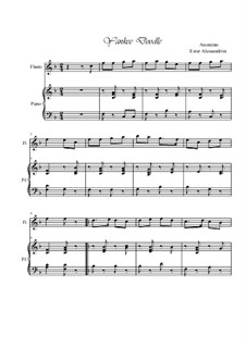 Yankee Doodle: para flauta e piano by folklore