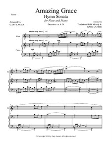 Solo instrument and piano version: para flauta e piano by folklore