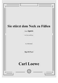 No.2 Sie stürzt dem Neck zu Füßen: E flat minor by Carl Loewe