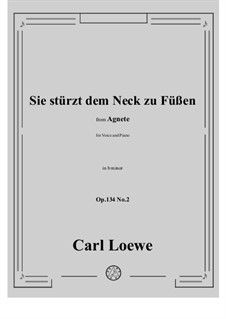 No.2 Sie stürzt dem Neck zu Füßen: B minor by Carl Loewe